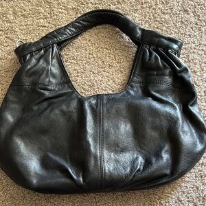 Elegant Black Leather Women's Bag